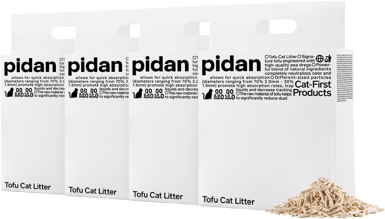 2. pidan Tofu Cat Litter (5.3 lb) — Best Classic Tofu