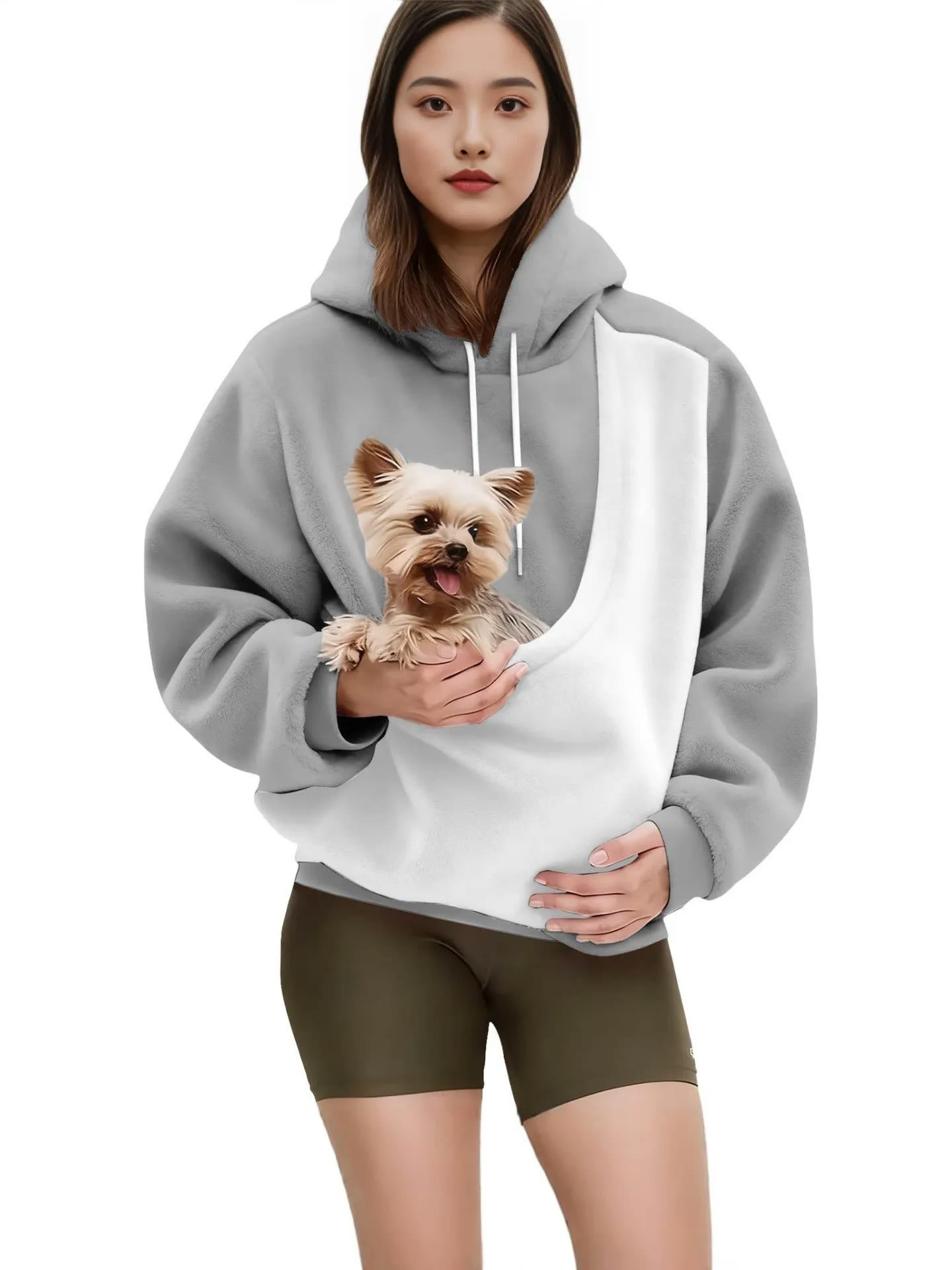 3. Generic Flannel Pet Pouch Hoodie — Best Flannel