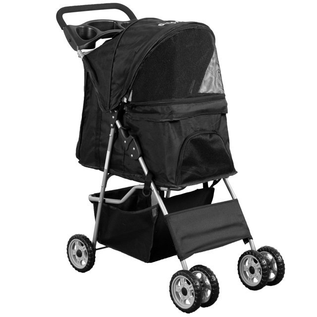 4. VIVO 4-Wheel Pet Stroller — Budget Pick