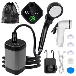 5. Fohil Portable Camping Shower — Best Budget Electric