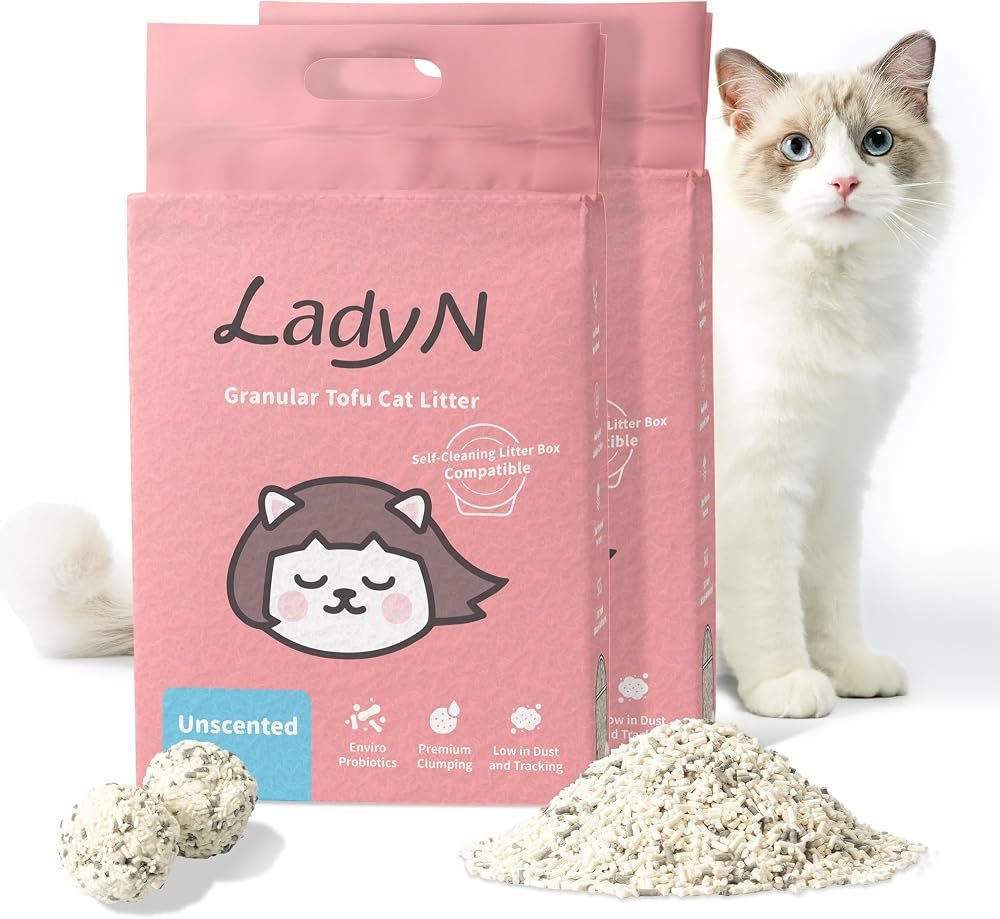 6. Lady N Granular Tofu Mini-Pellet — Best for Automatic Boxes