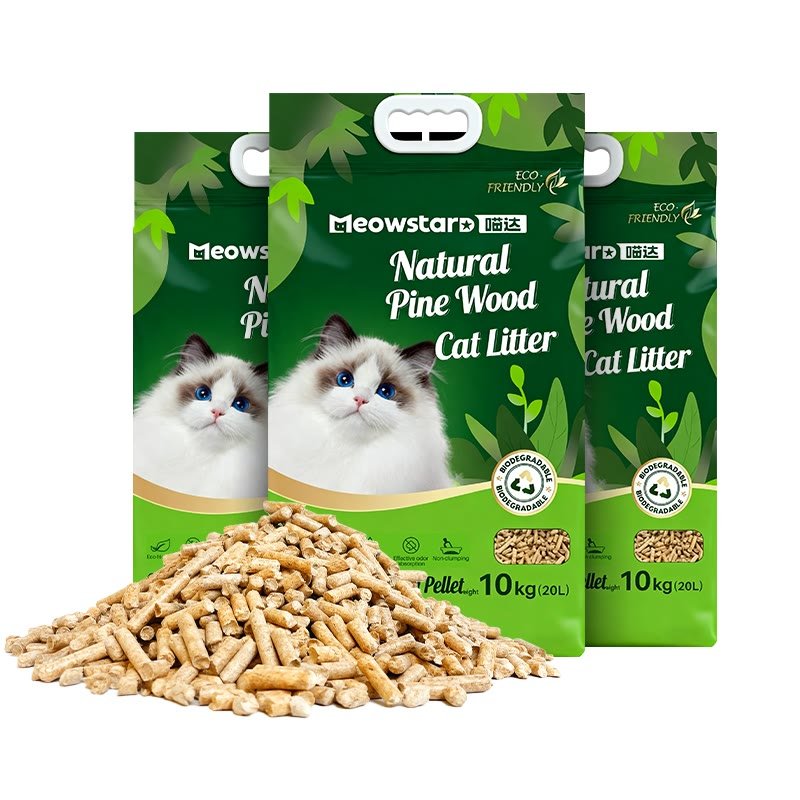 3. Pine / Wood Litter — Best Natural Budget Pick