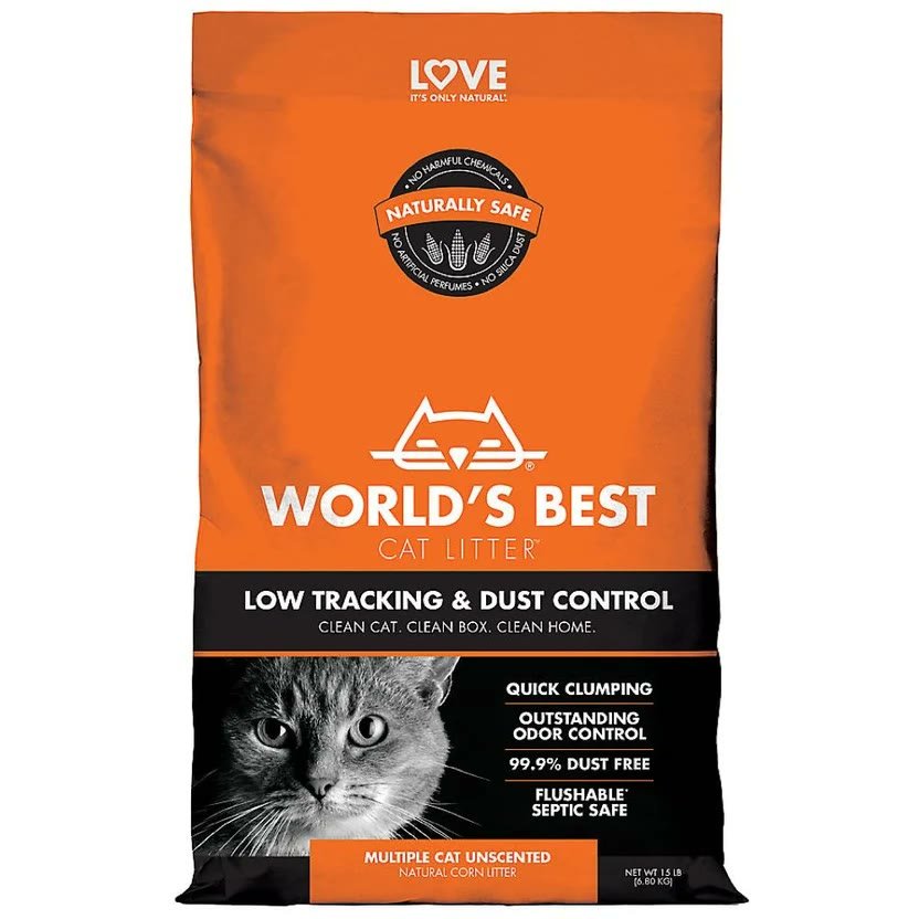 3. World's Best Multiple Cat Unscented — Best Natural