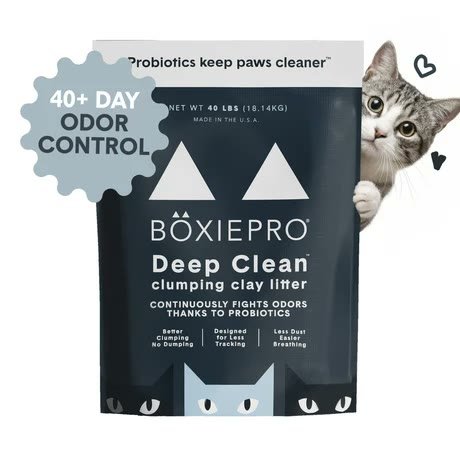 3. BoxiePro Probiotic (40 lb) — Best for Multi-Cat Homes