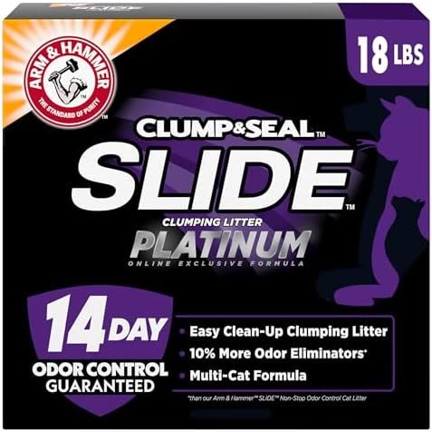 6. Arm & Hammer Clump & Seal SLIDE Platinum (18 lb) — Best Budget Alternative