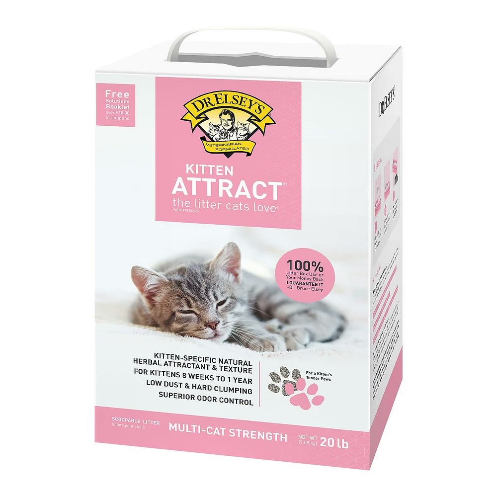 5. Dr. Elsey's Kitten Attract Litter (20 lb) — Best for New Kittens