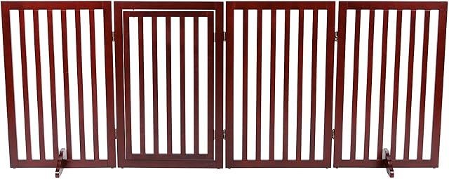 6. Trixie 4-Panel Freestanding Pet Gate — Sturdiest Freestanding
