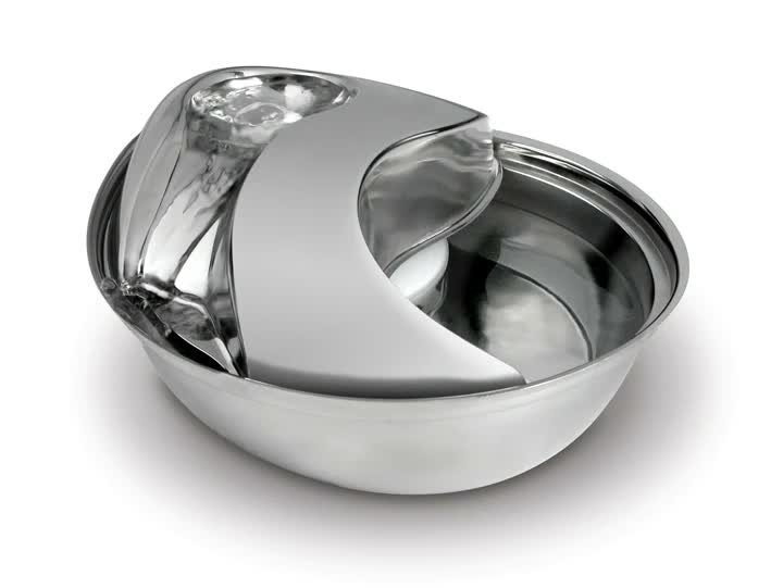 4. Pioneer Pet Raindrop (Stainless Steel) — Best Easy-Clean Design