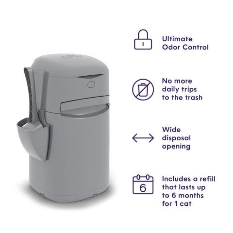 2. Litter Genie Easy Roll Pail — Best for Easy Refills