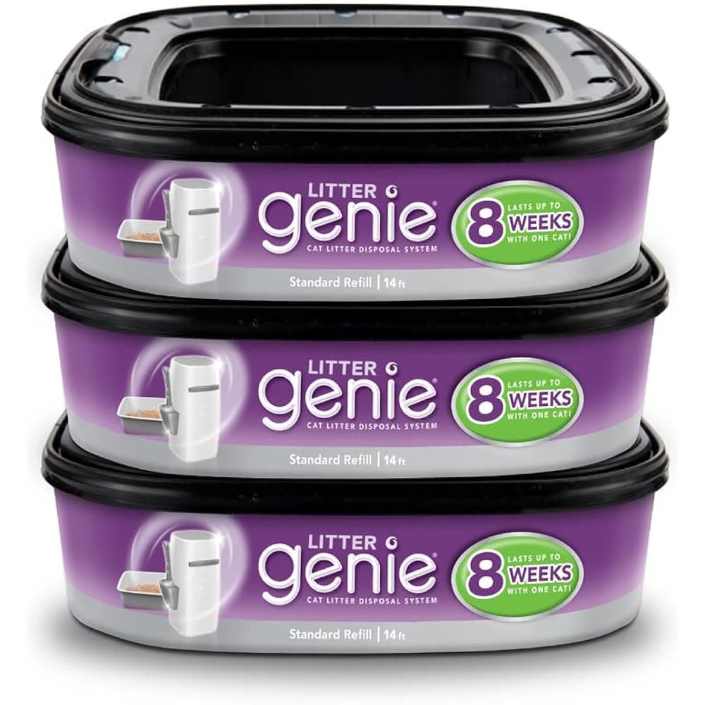 5. Litter Genie Standard Refill 3-Pack — Best Refill Value