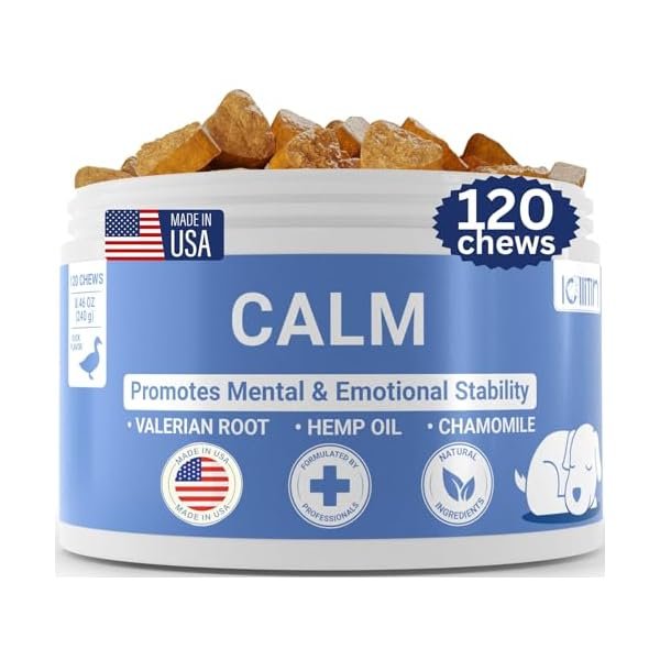 6. PAWLABS Calming Hemp Chews (Duck, 120 ct) — High Count Value