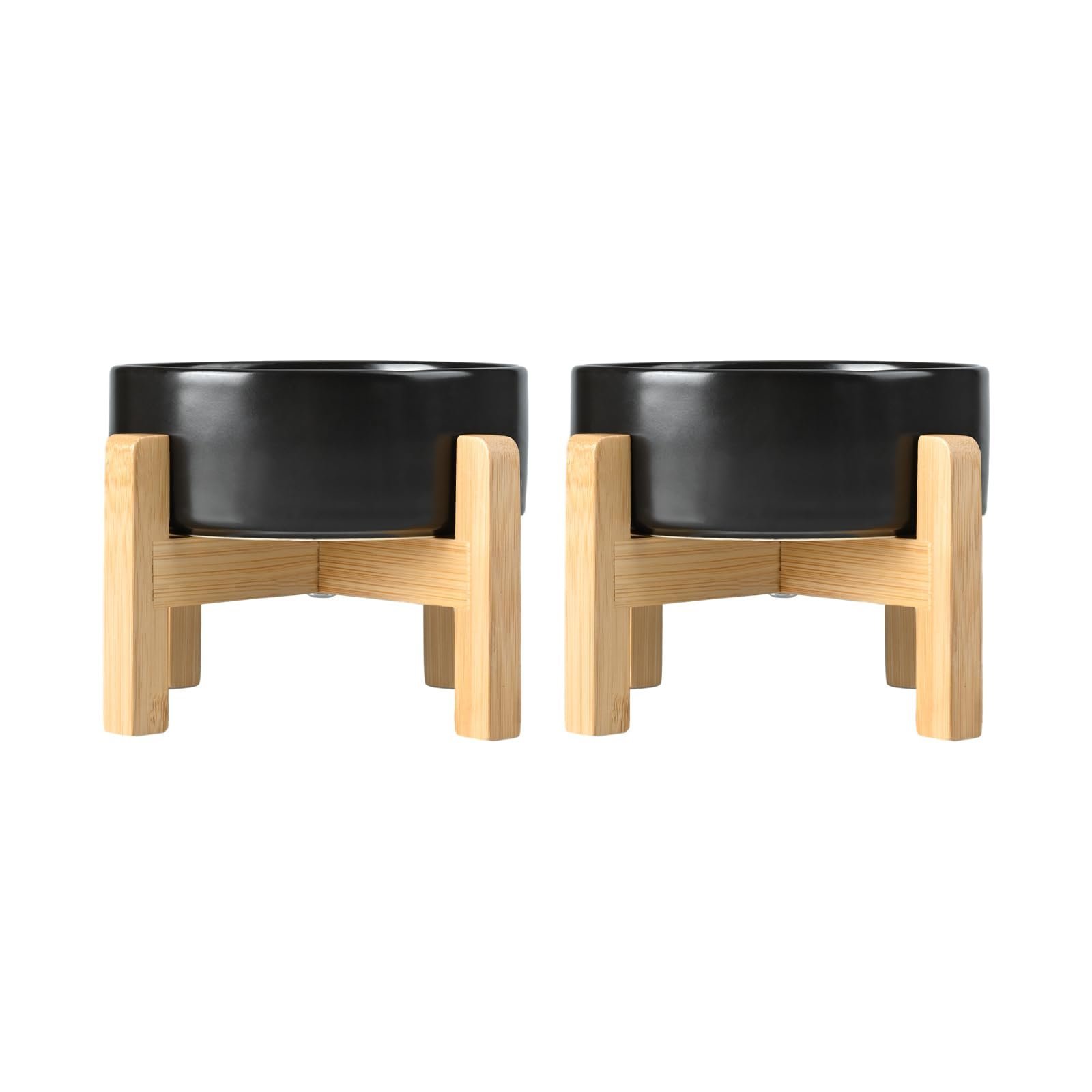 2. SPUNKYJUNKY 6.1" Ceramic with Bamboo Stand — Best Adjustable