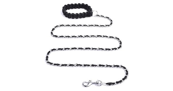 2. Cdipesp Chew Proof Chain Dog Leash — Best Overall Value