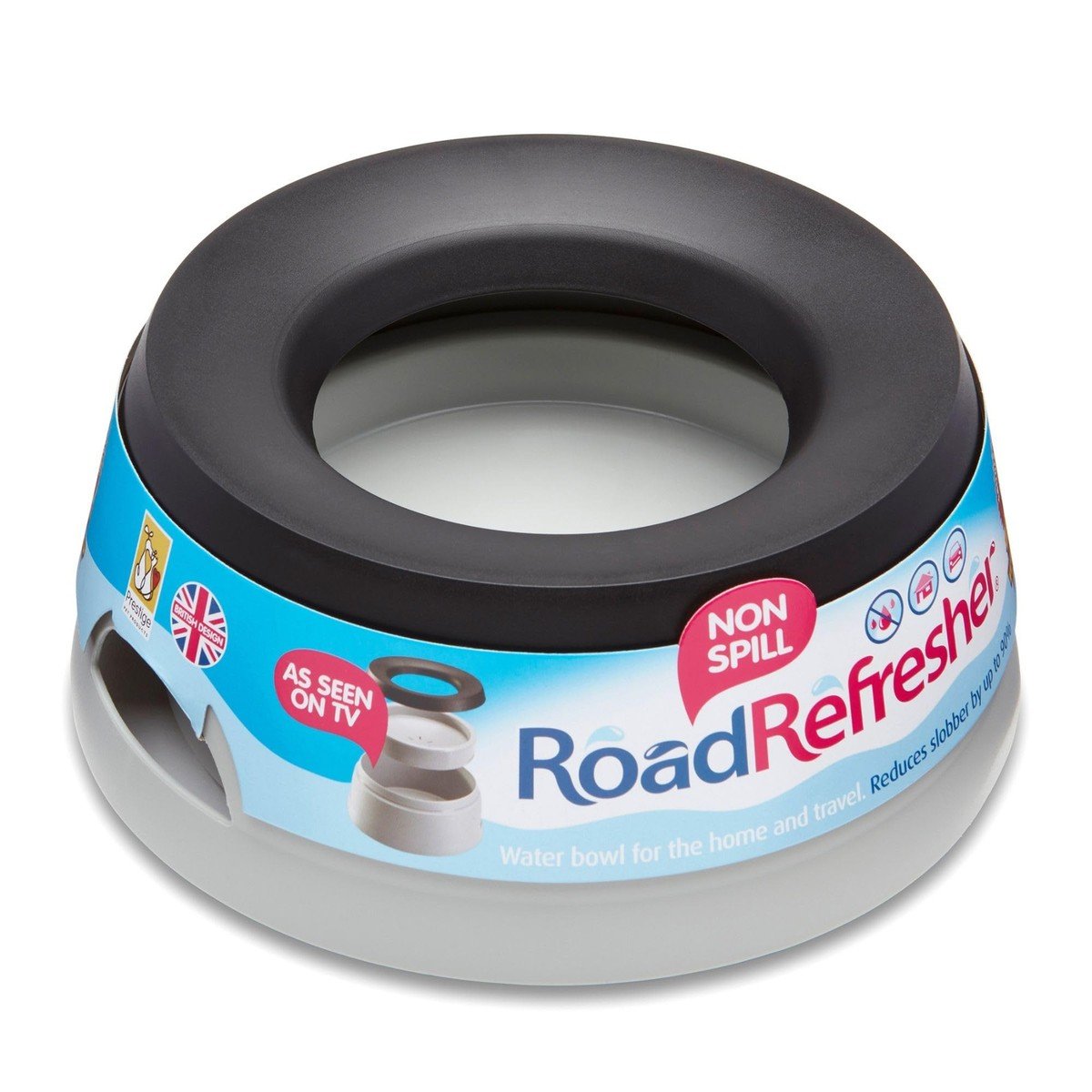 Road Refresher Large Non-Spill Pet Water Bowl — Best True No-Spill