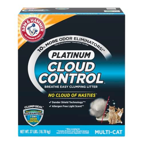 3. Arm & Hammer Cloud Control Platinum (37 lb) — Best Value Per Pound