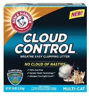 5. Arm & Hammer Cloud Control Breathe Easy, Multi-Cat — For Sensitive Households