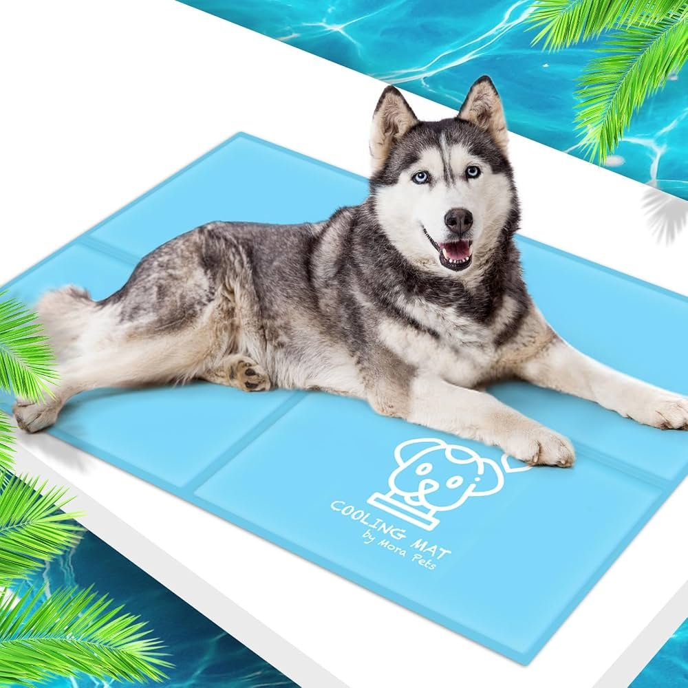 Mora Pets Self-Cooling Mat (Small, 28" x 22") — Best Rollable