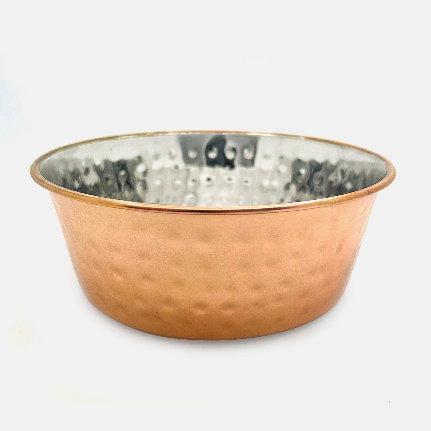 5. Ember Elements AURORA Hand-Hammered Copper Pet Bowl — The True Copper Pick
