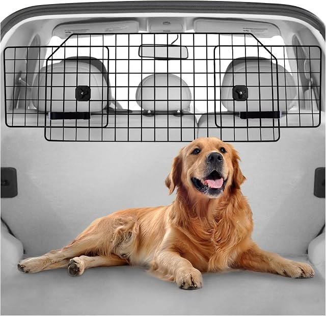 2. rabbitgoo Dog Car Barrier for SUVs — Best Value