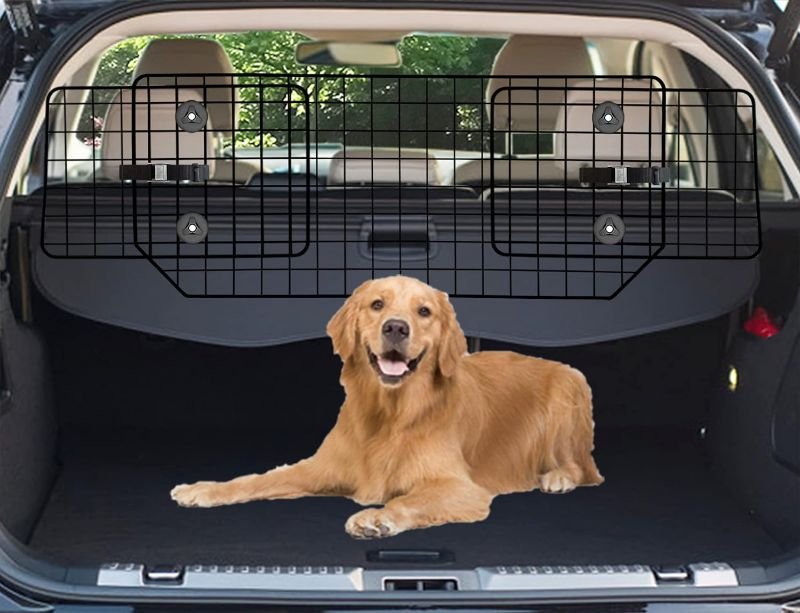 6. CASIMR Dog Car Barrier — Best Folding Design