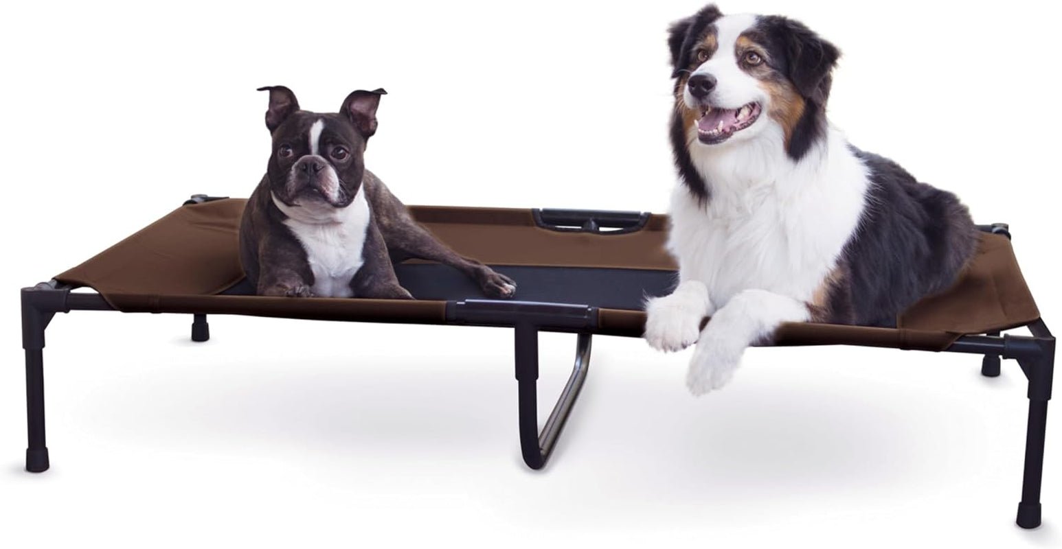 K&H Outdoor Elevated Dog Bed (Tan, Large) — Best All-Weather Pick