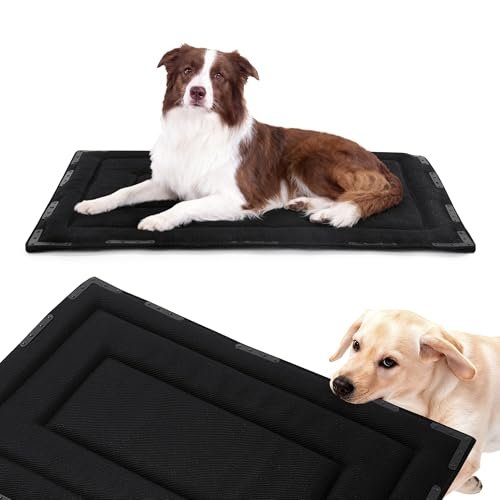 6. HOMBYS Indestructible Crate Bed with Rivets (41″ x 28″) — Best Heavy-Duty Pick