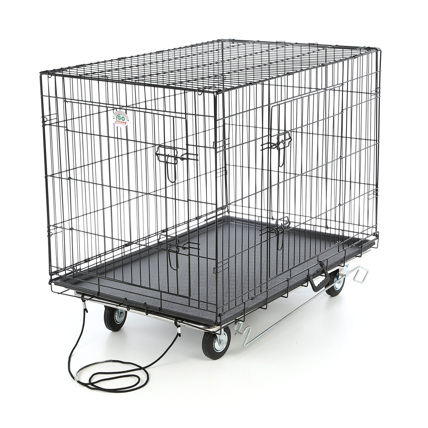 3. MidWest Universal Dog Crate Dolly — Best Mover for Existing Crates
