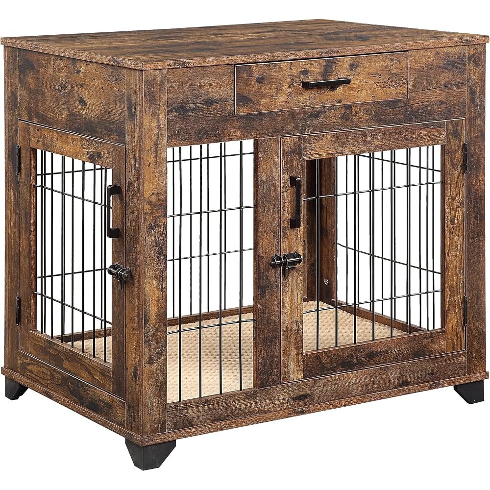 2. unipaws Furniture Crate with Drawer — Best Storage