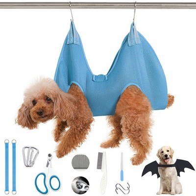 6. Chungie Dog Grooming Hammock (XL) — Best Safety Buckle