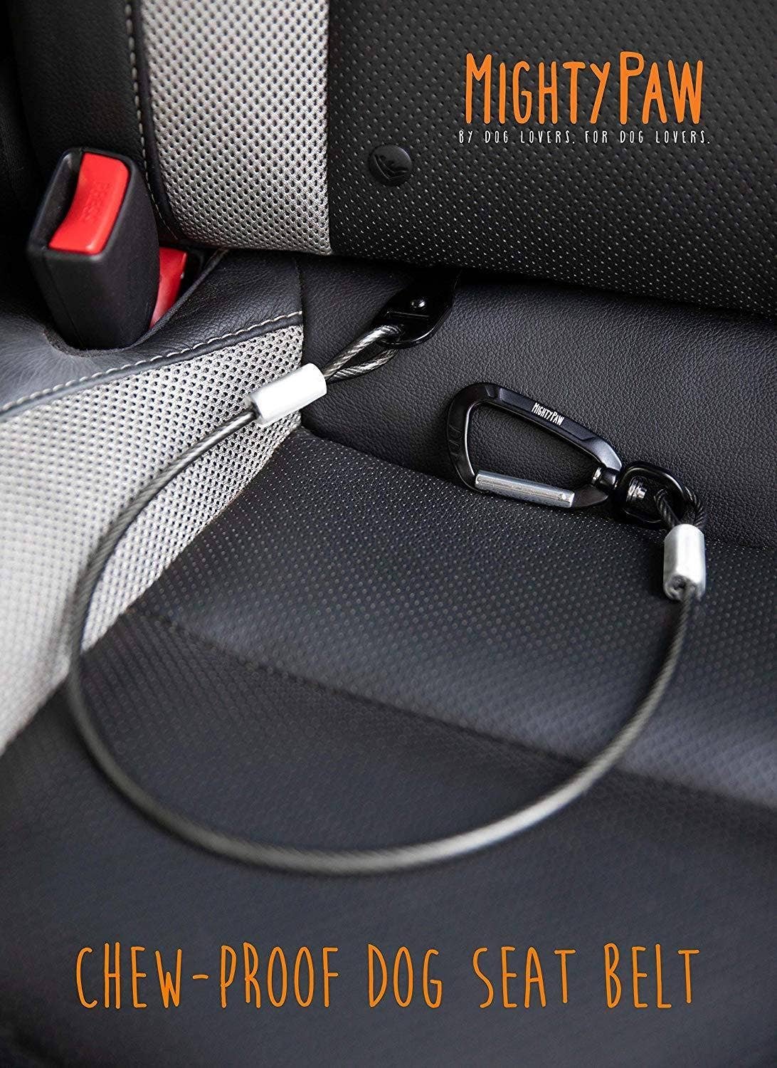 2. Mighty Paw Chew-Proof Seat Belt — Best for Chewers