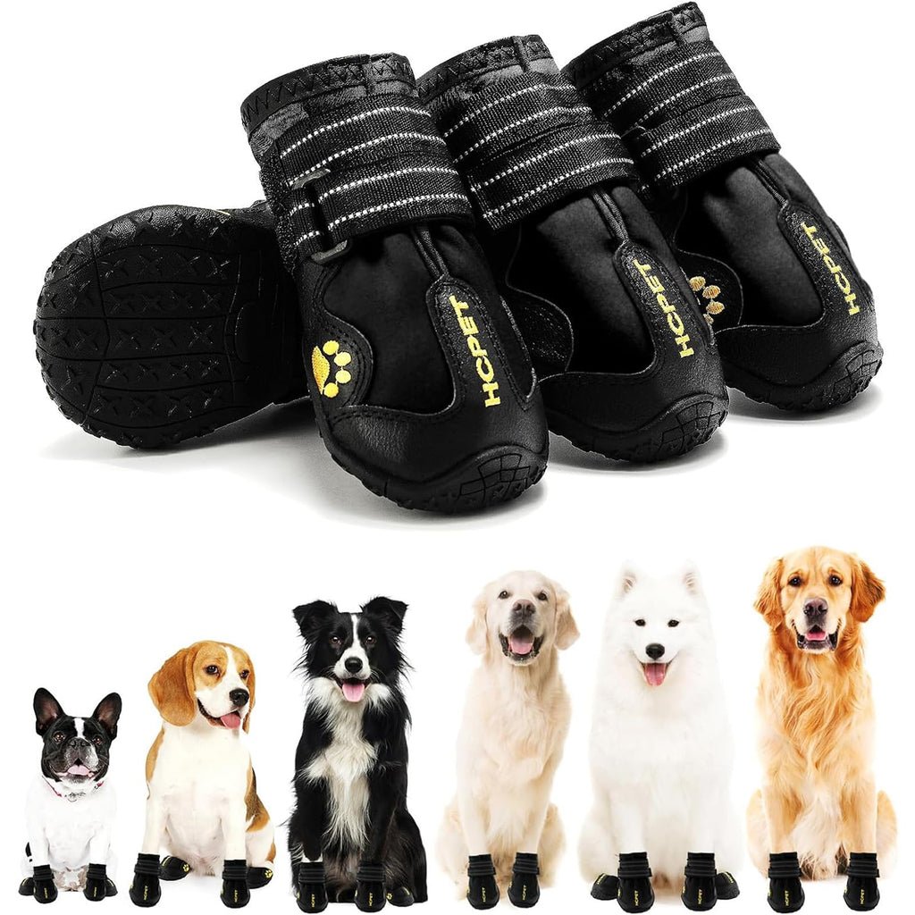 6. Hcpet Dog Boots (4-Pack) — Cheapest 4-Pack