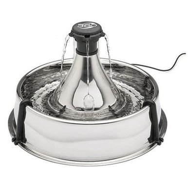 2. PetSafe Drinkwell 360 (Stainless) — Best for Multi-Pet Homes