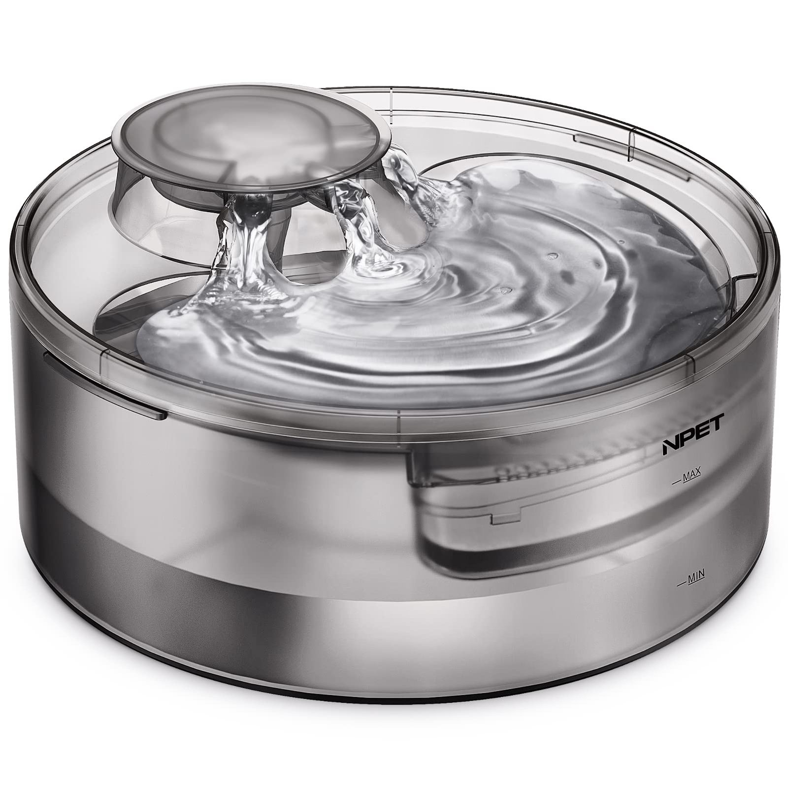 4. NPET DF10 Dog Water Fountain — Best Value, Big Capacity