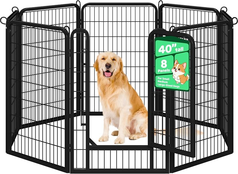 ZENY Playpen, 40-Inch, 8 Panels — Best beater pen