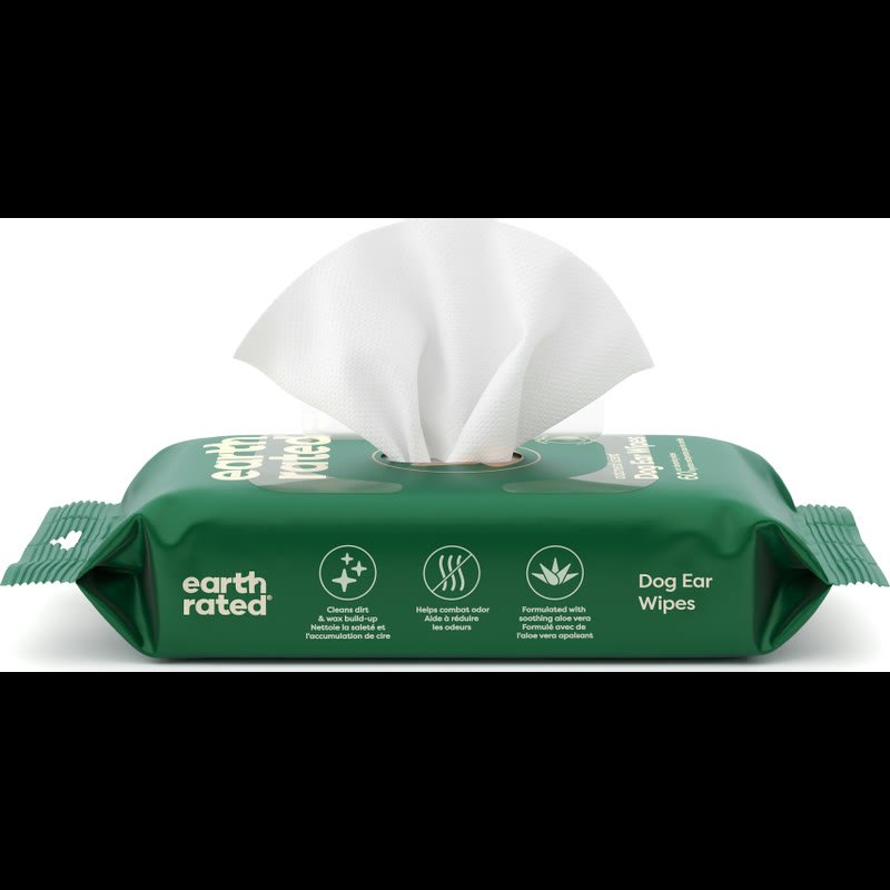 5. Earth Rated Vet-Developed Pet Ear Wipes (70ct) — Best Ear Wipes