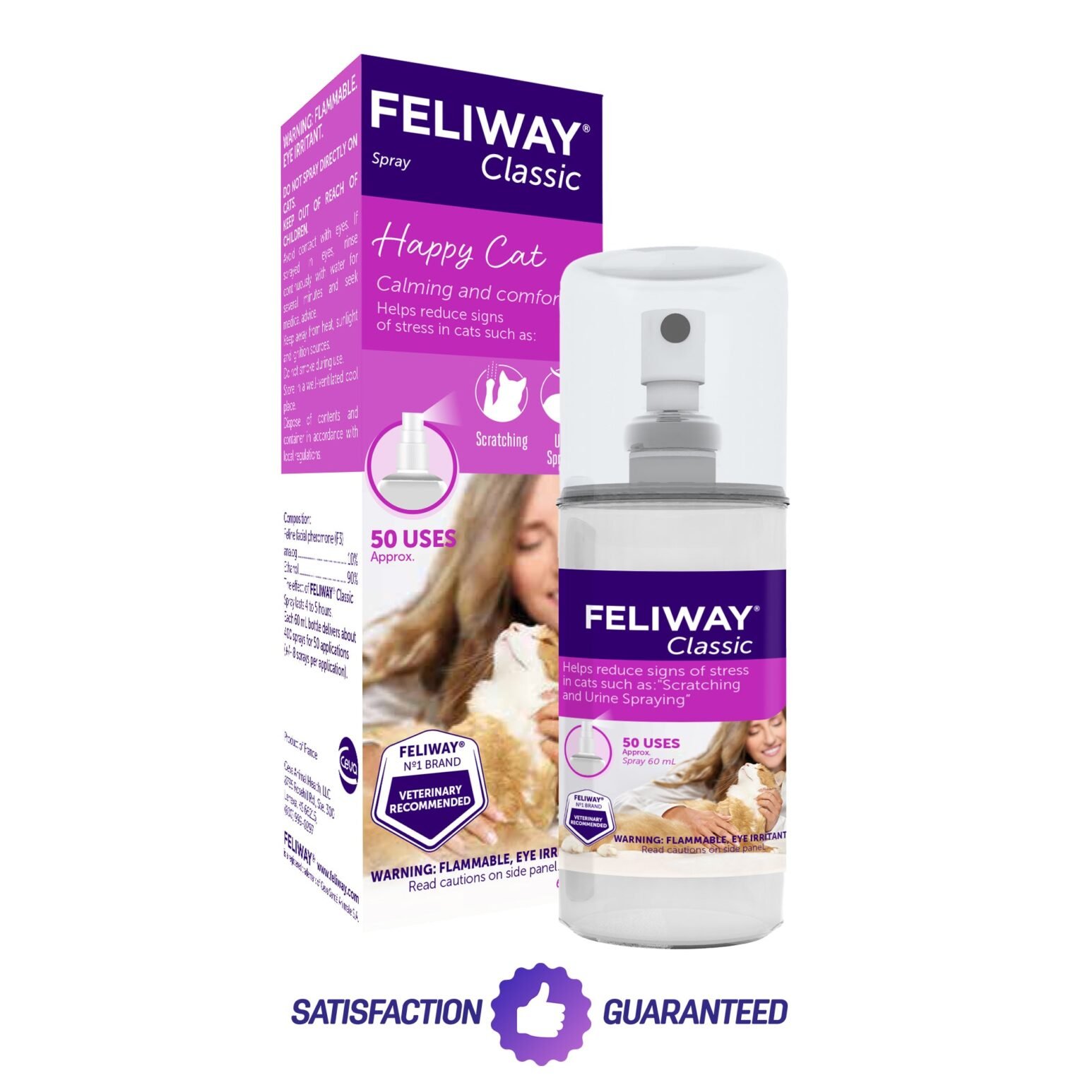 Easy to Clean Large Cat Calming Spray 2026: 6 No-Residue Picks