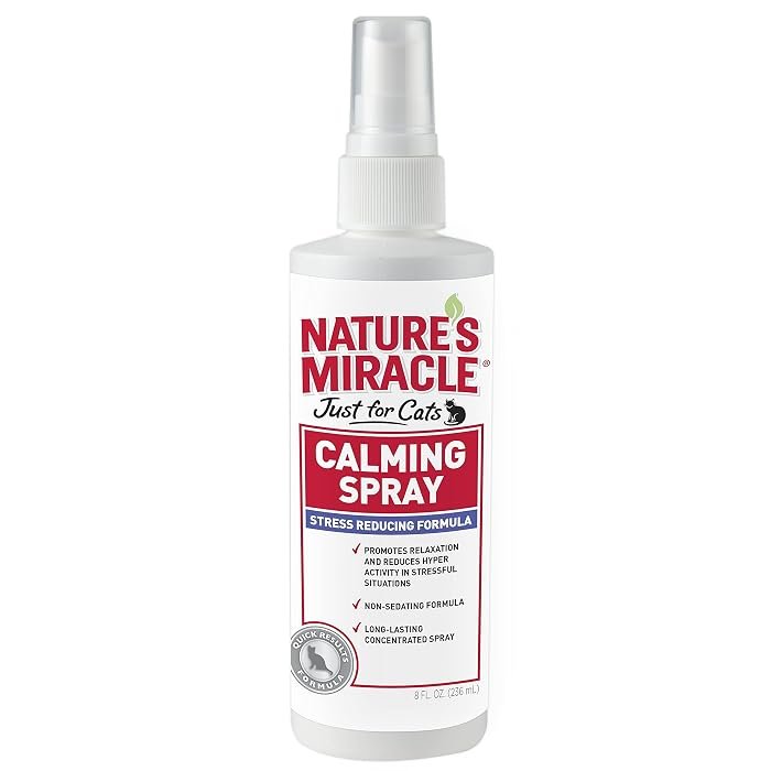 Nature's Miracle Cat Calming Spray (8 oz) — Best value bottle
