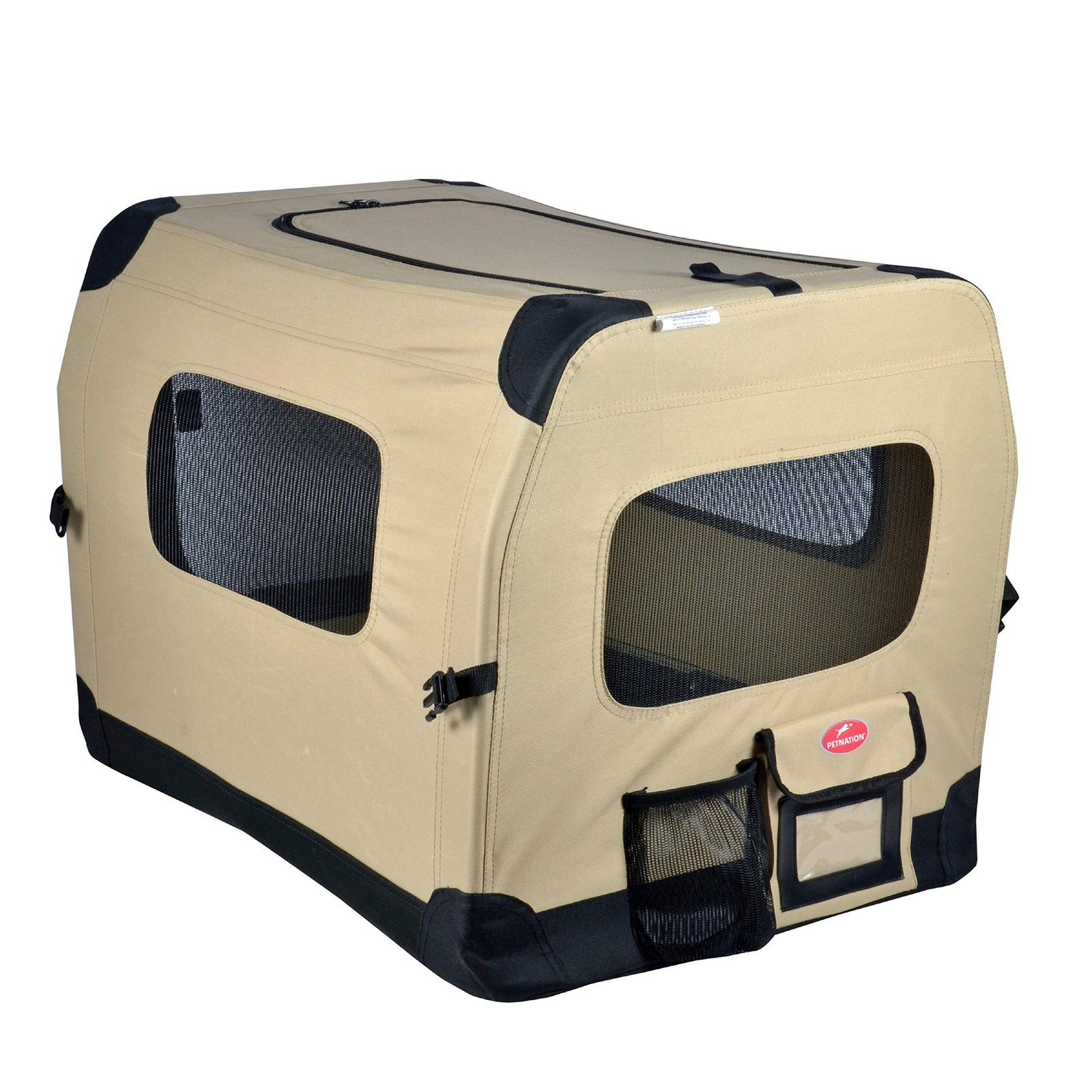 5. Petnation Port-A-Crate (32") — Roomiest Soft Crate