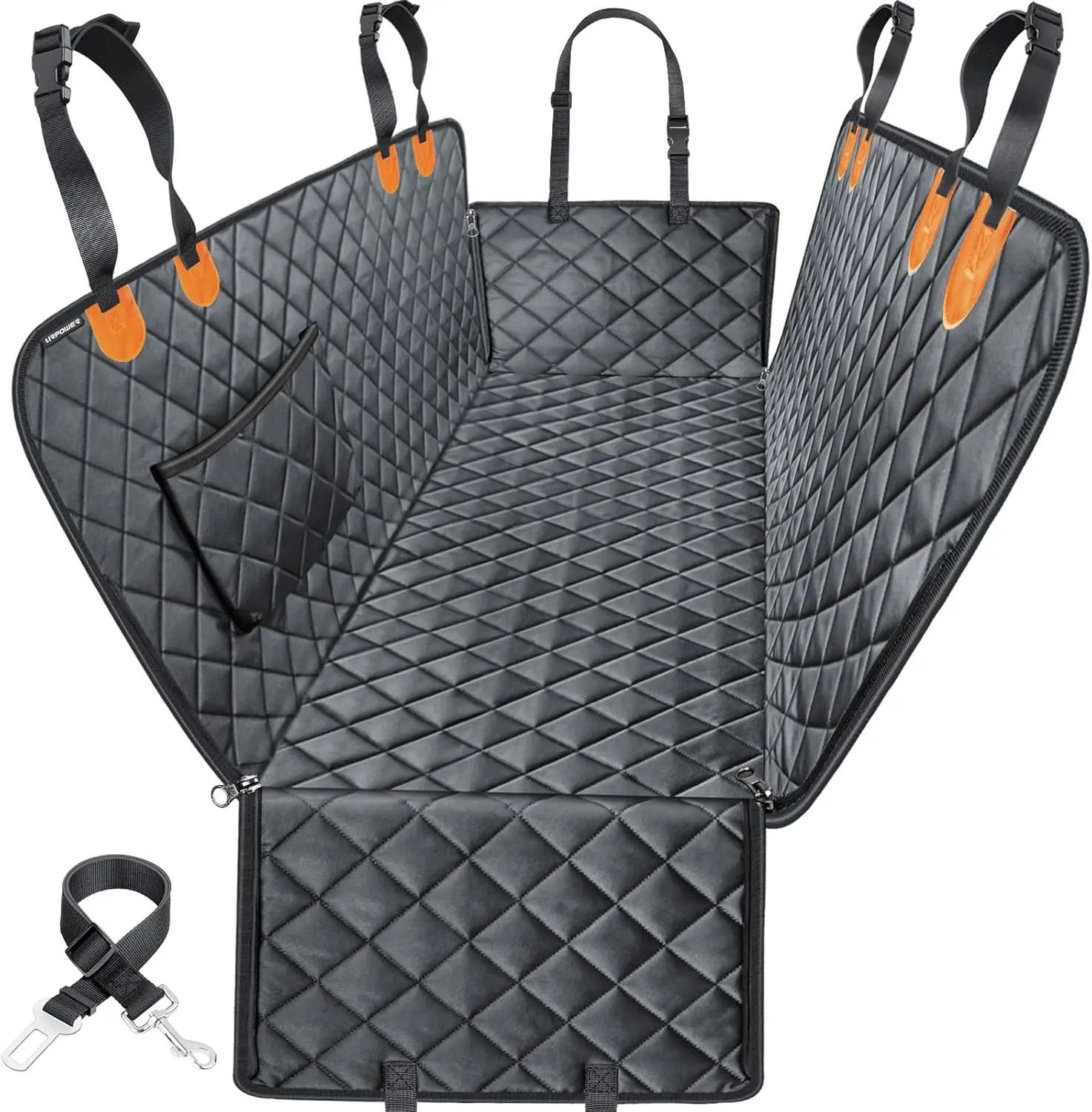 4. URPOWER Dog Car Seat Cover Hammock — Best XL value