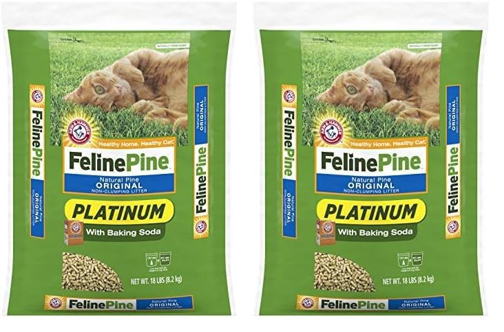 4. Feline Pine Platinum 2-Pack — Multi-Cat Value