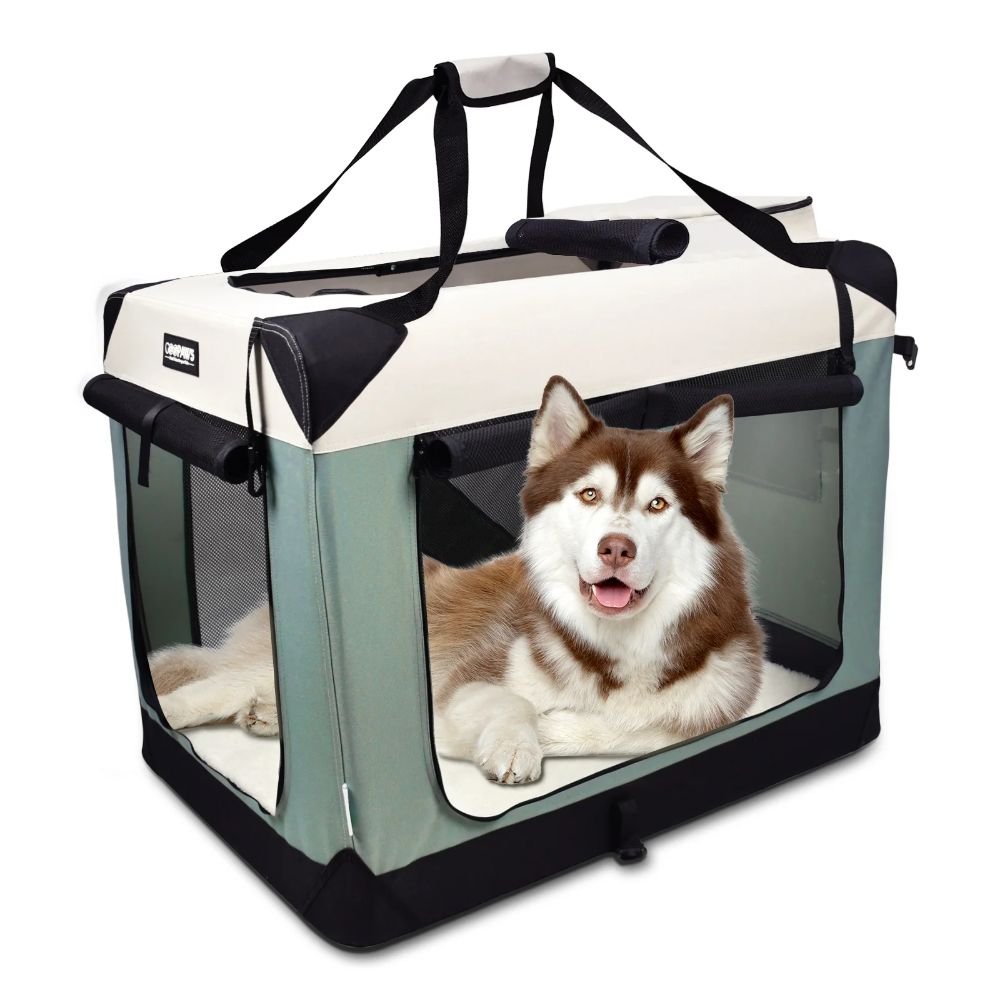 6. Jespet 3-Door Soft Dog Crate, 36-Inch — Best Budget 3-Door