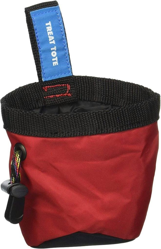 4. Chuckit! Treat Tote (2-Cup) — Best squash-flat fabric