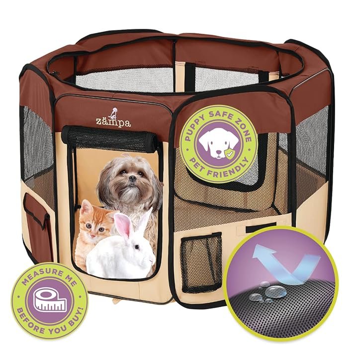 2. Zampa Pop-Up Playpen (36") — Best Pop-Up