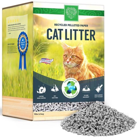 5. Small Pet Select Recycled Pelleted Paper Litter (10 lb) — Best Alternative