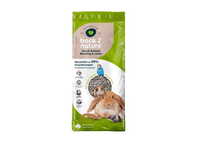 6. Back 2 Nature Paper Litter (15L) — Alternative Paper Option