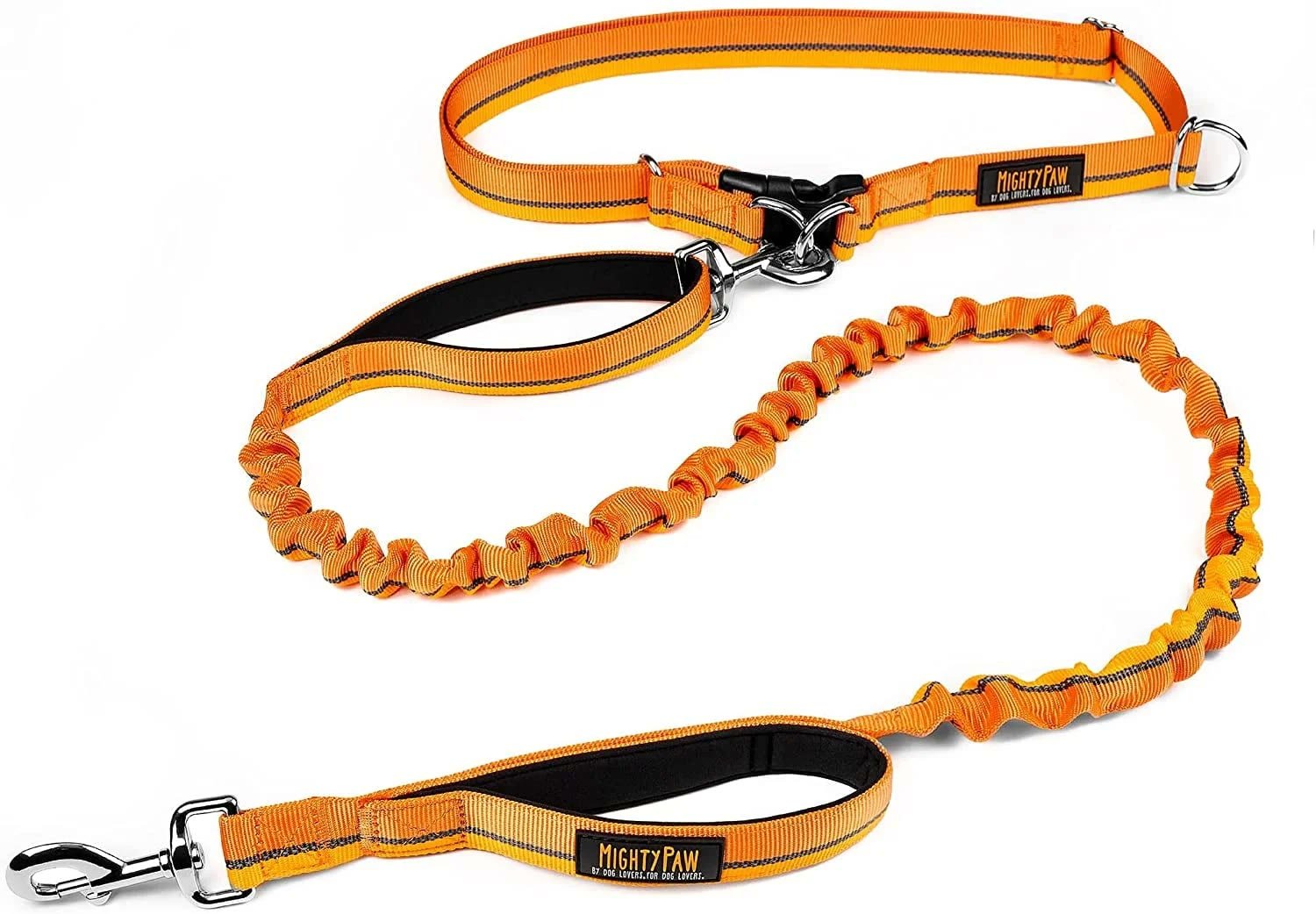 4. Mighty Paw Hands Free Bungee — Best Double-Clip Safety