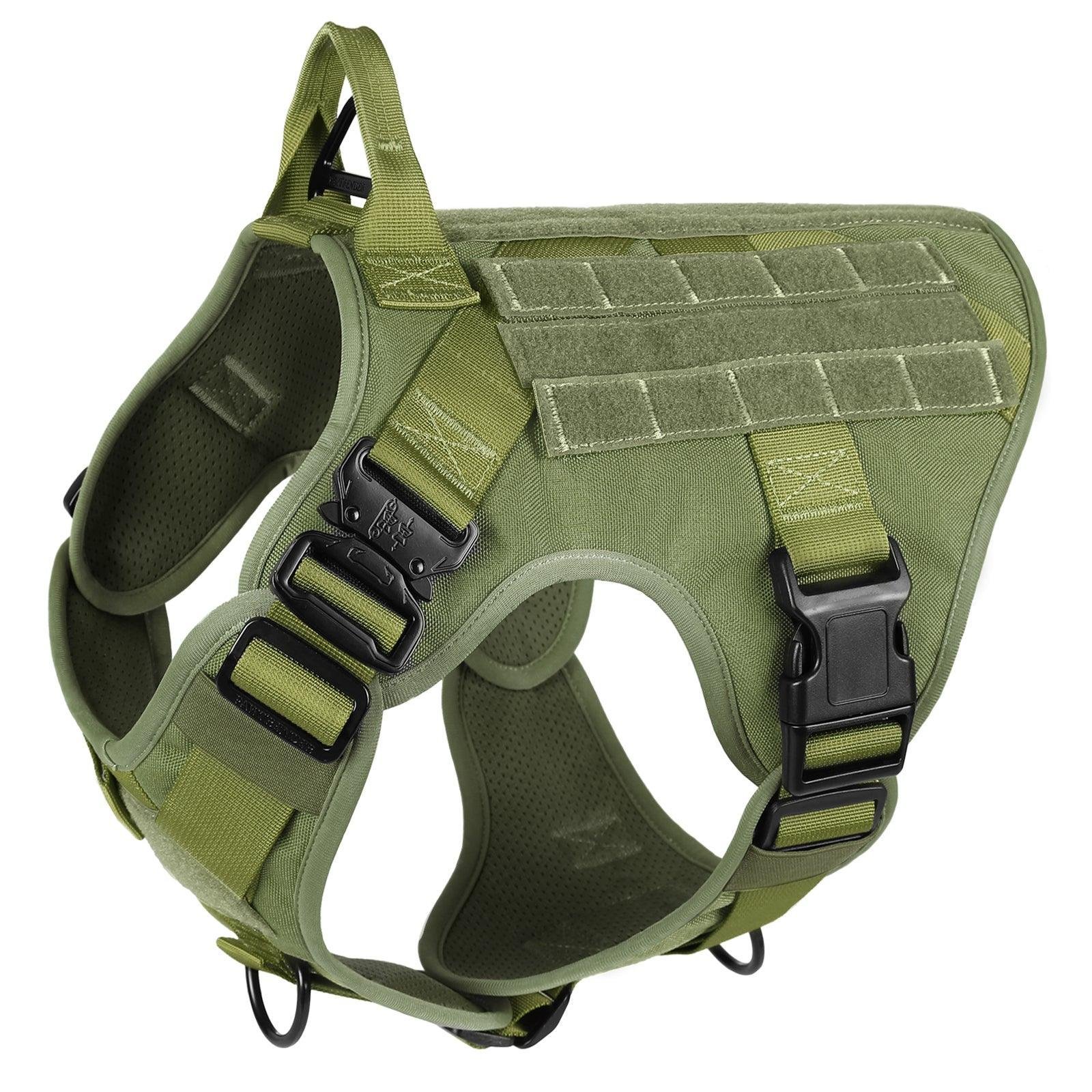 5. rabbitgoo Tactical Dog Harness — Best Lightweight Tactical