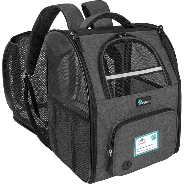 6. PetAmi Dog Backpack Carrier (18 lbs) — Best adjustable