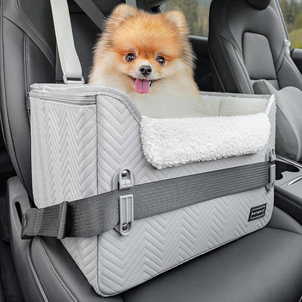 5. PETSFIT Dog Car Seat Booster — Best foldable to 25 lbs