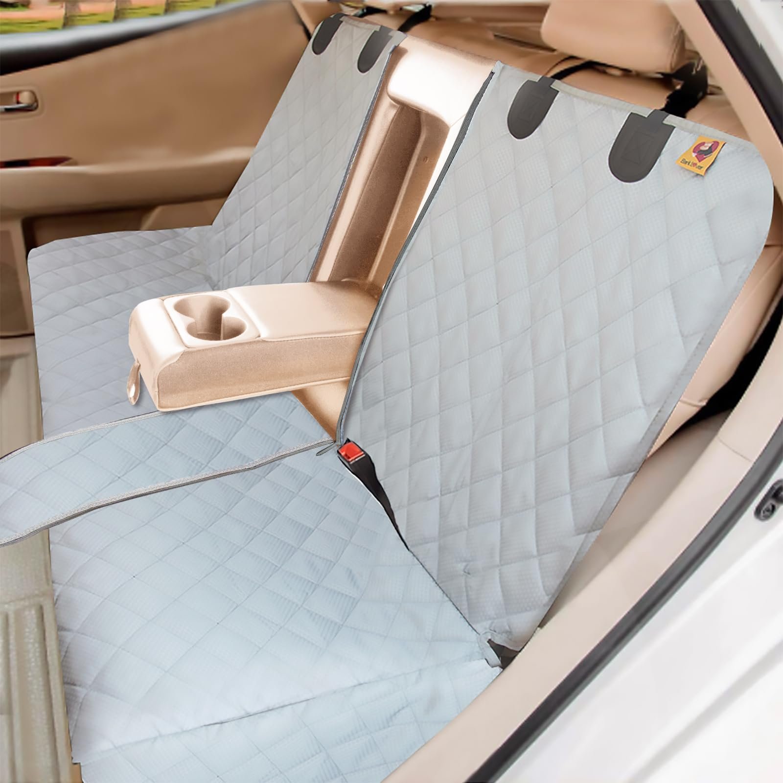 6. Bark Lover Multi-Use Backseat Protector — Best multi-use large